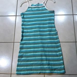 Striped stretchy dress